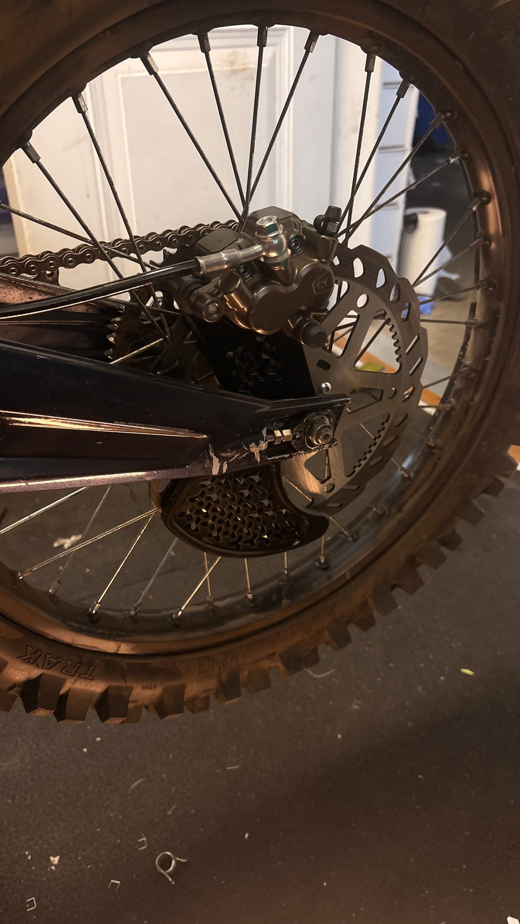 Rear ultra bee brake for Surron LBX